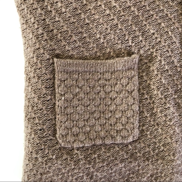 Smitten Brown Lambswool Cashmere Cardigan - Picture 8 of 8